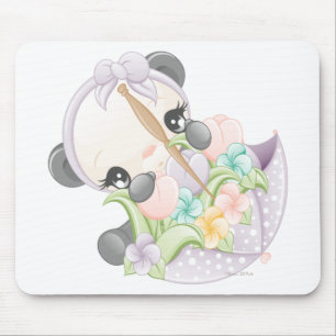 Mousepad da panda dos pêssegos