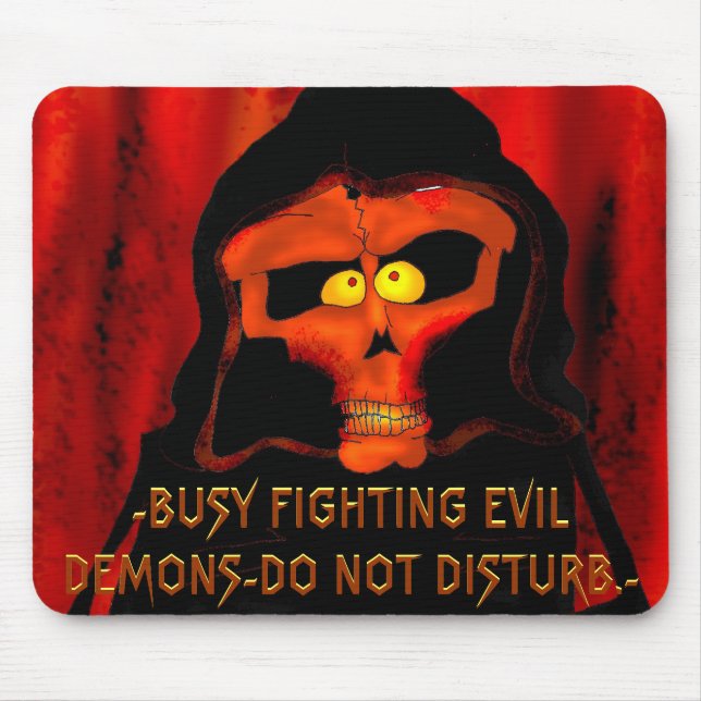 Mousepad da paródia de Diablo (Frente)