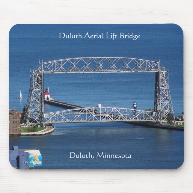 Mousepad da ponte aérea Duluth (Frente)