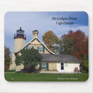 Mousepad da queda do farol do ponto de McGulpin