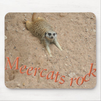 Mousepad da rocha de Meercats