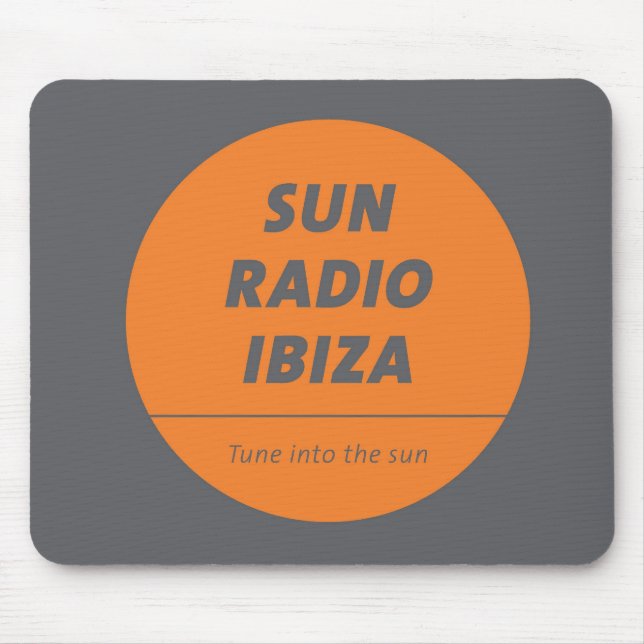 Mousepad da Sun Radio Ibiza (Frente)