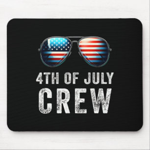 Mousepad Da Tripulação De Julho Que Corresponde À Família H