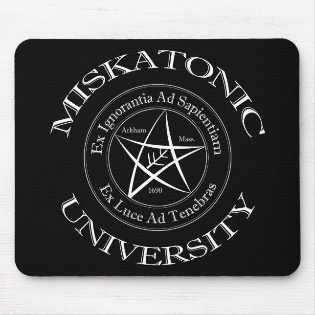 Mousepad da Universidade Miskatonic (Frente)