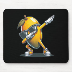 Mousepad Dab Mango Dancing Dabbing Mango Fruta Com Pulmões