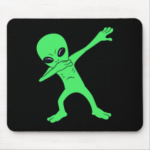 Mousepad Dabbing Alienígena Halloween Diversão Dab Boys Kid