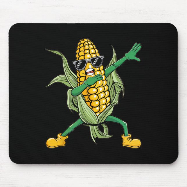 Mousepad Dabbing Corn Dance Corn Farmer Corn Lover (Frente)