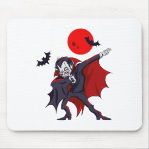 Mousepad Dabbing Dracula Vampiro Conde Halloween Dabula Gif