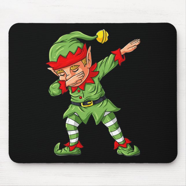 Mousepad Dabbing Halloween Skeleton Zombie Scary Pumpkin Va (Frente)