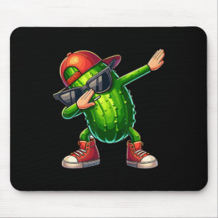 Mousepad Dabbing Pickle Dancing Pepino Picker Engraçado