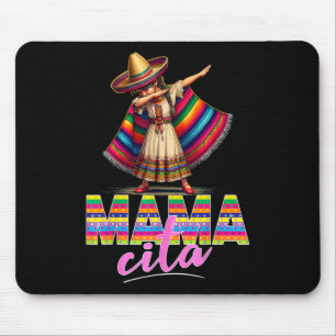 Mousepad Dabbing Poncho Mexicano Chapéu Cinco De Mayo Mamãe