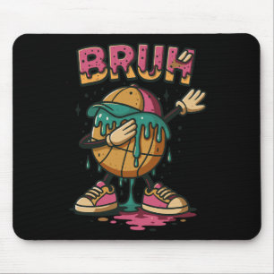Mousepad Dabbing Sketll Drip Bruh Sketll Drip Sorvete Ck