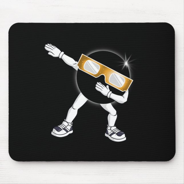 Mousepad Dabbing Total Solar Eclipse 2024 Totality Dab Boys (Frente)
