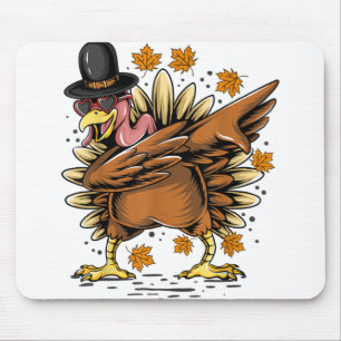 Mousepad Dabbing Turkey - Ação de Graças