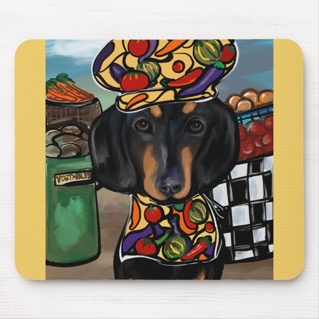 Mousepad Dachshund (Frente)