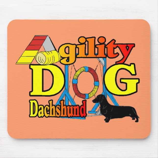 Mousepad Dachshund_Agilidade Ofertas (Frente)