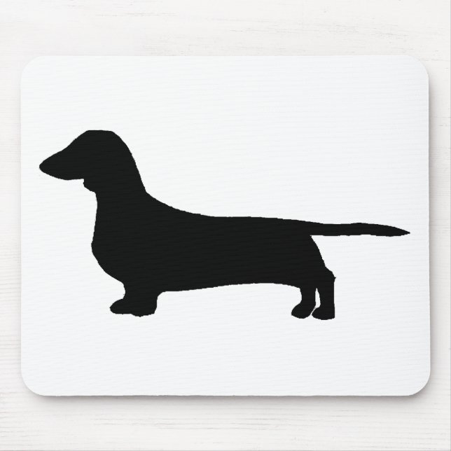 Mousepad Dachshund baixo (Frente)
