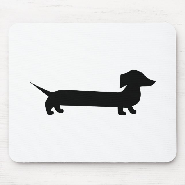 Mousepad Dachshund bonito (Frente)