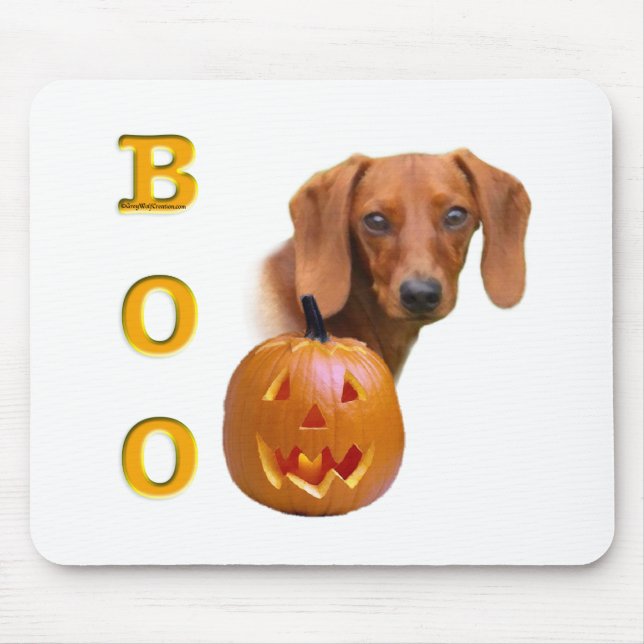 Mousepad Dachshund (liso) Boo (Frente)