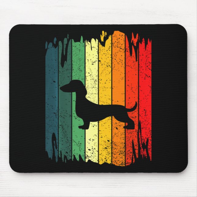 Mousepad Dachshund Pai Weiner Pet Owner (Frente)