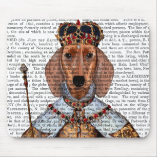 Mousepad Dachshund Queen 2