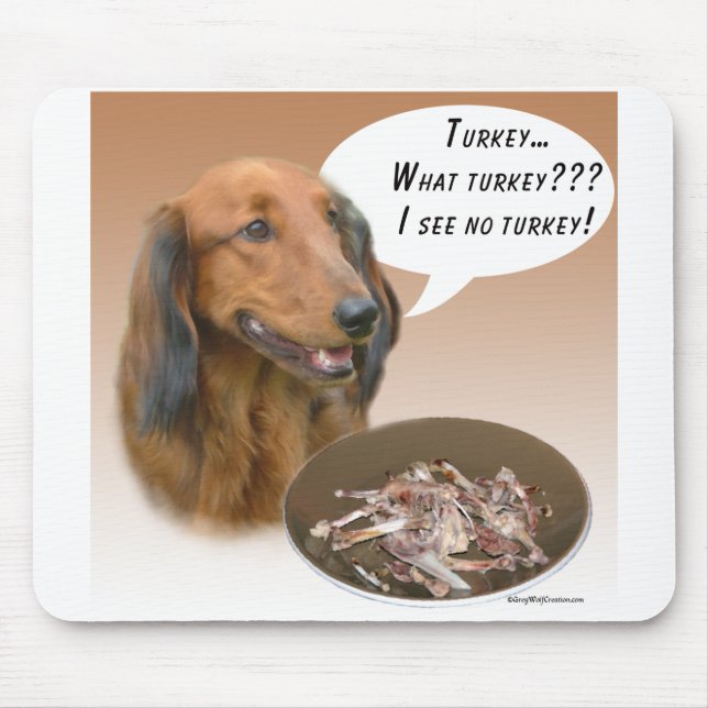 Mousepad Dachshund Turquia (Frente)