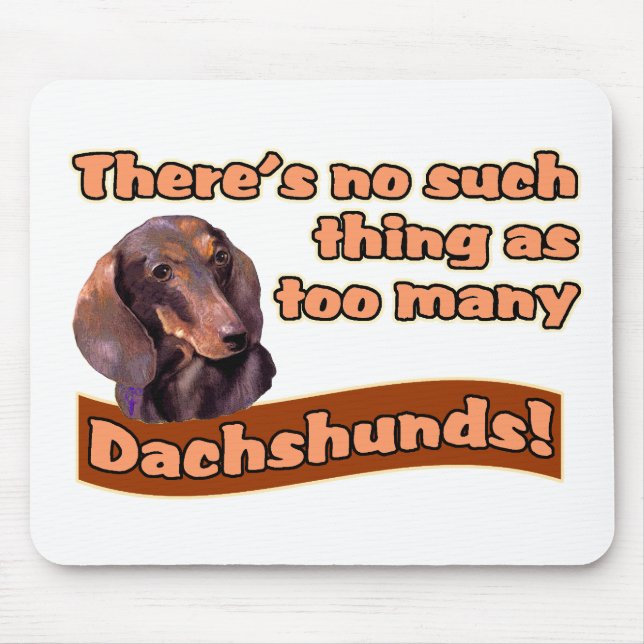 MOUSEPAD DACHSHUNDS (Frente)