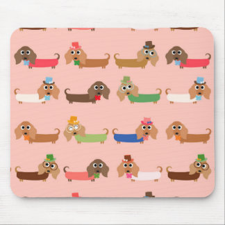 Mousepad Dachshunds engraçados
