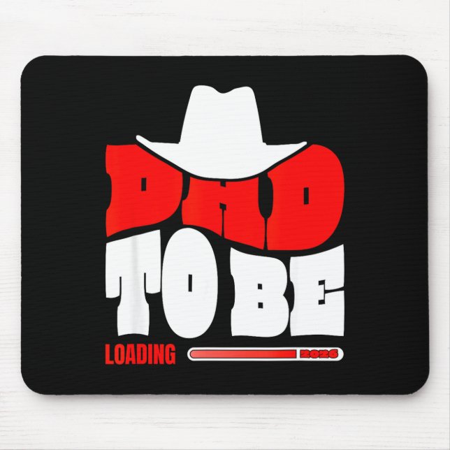 Mousepad Dad To Be 2026 Dad Loading Funny New Dad  (Frente)
