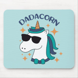 Mousepad Dadacorn com óculos de sol