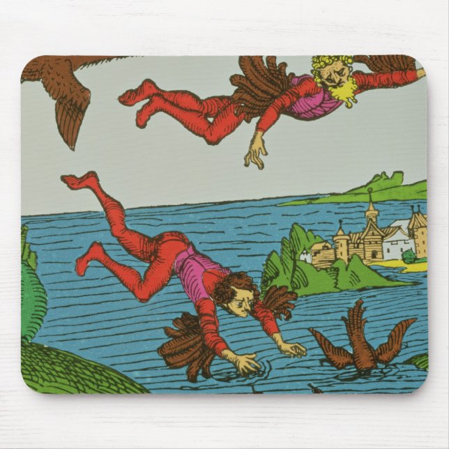 Mousepad Daedalus e Ícaro, século XV (Frente)