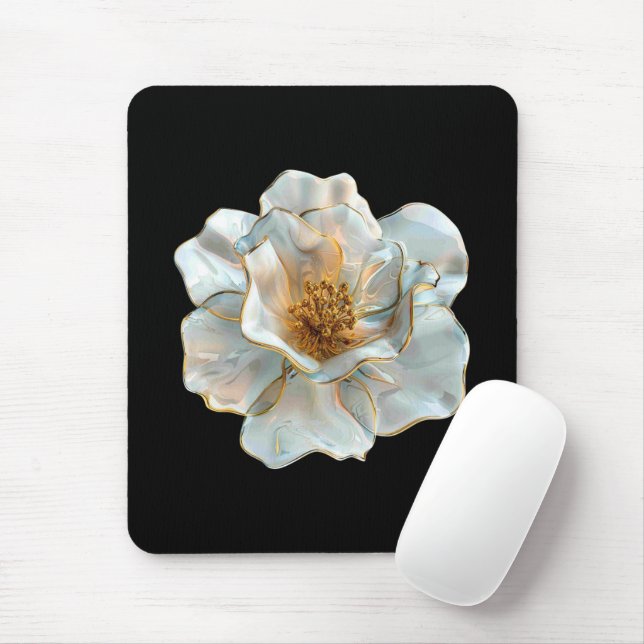 Mousepad Daffodil de vidro (Com mouse)