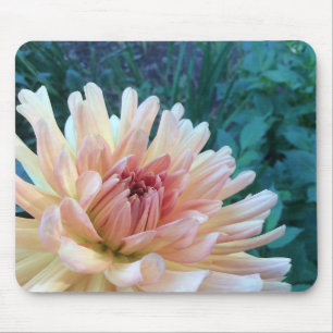Mousepad Dahlia B: Amarelo e salmão —