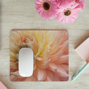 Mousepad Dahlia Bloom Floral Rosa