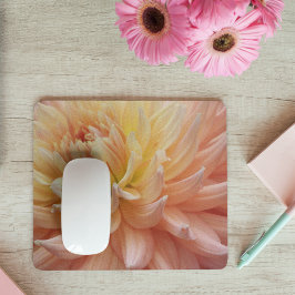 Mousepad Dahlia Bloom Rosa Brilhante