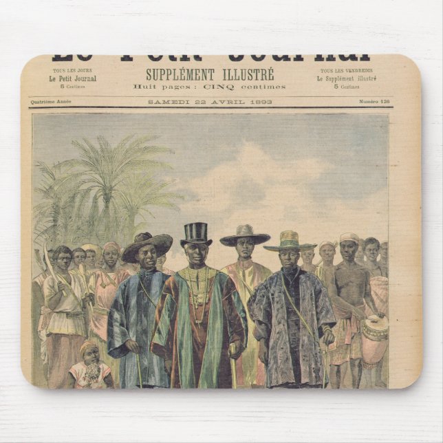 Mousepad Dahomeans nos campeões de Marte (Frente)