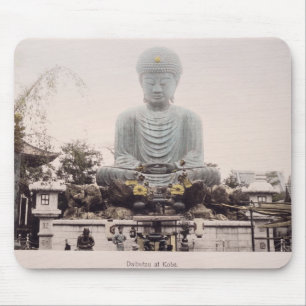 Mousepad Daibutsu em Kobe, c.1880 (fotorreceptor colorido