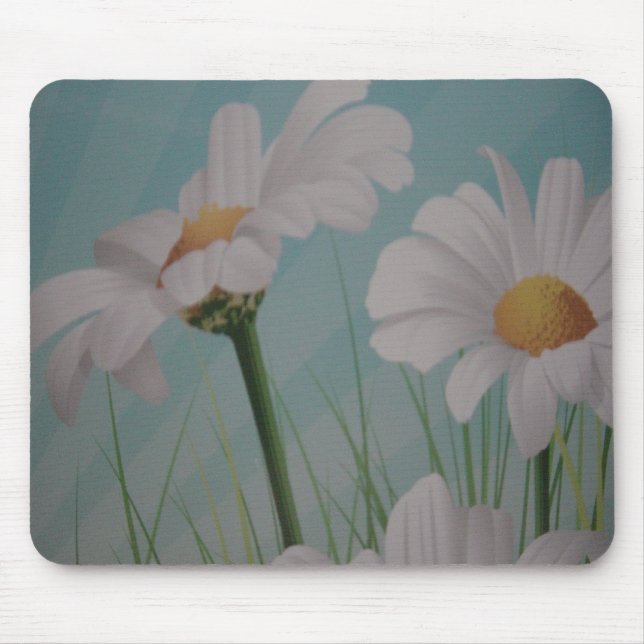 MOUSEPAD DAISES BRANCOS (Frente)