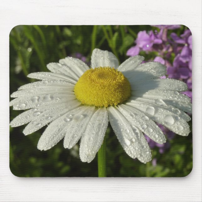 Mousepad Daisy e Summer Lilac Wildflower (Frente)