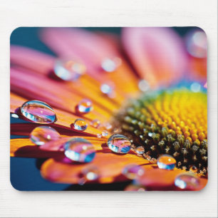 Mousepad Daisy Flower Petal Natureza Serena Calma