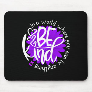Mousepad Daisy Flower Seja Kind Purple Overdose Sensibence