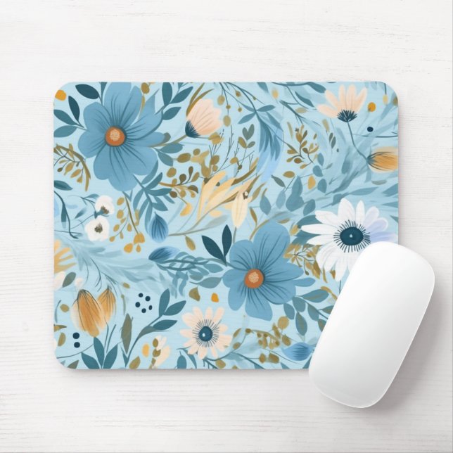 Mousepad Daisy Meadow Design (Com mouse)