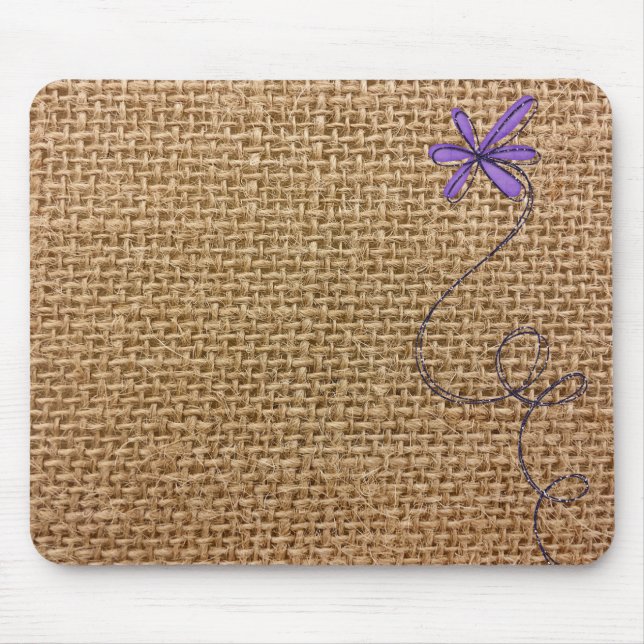 Mousepad Daisy no burlap (Frente)