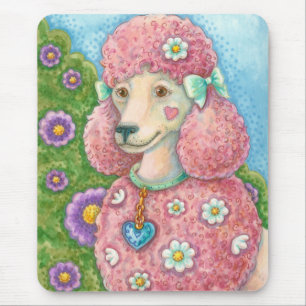 Mousepad DAISY O PAD Francês Pink Poodle MOUSE