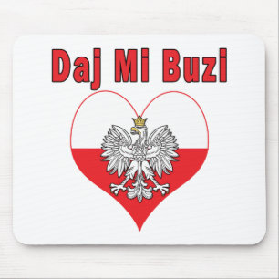 Mousepad Daj Mi Buzi Eagle Heart