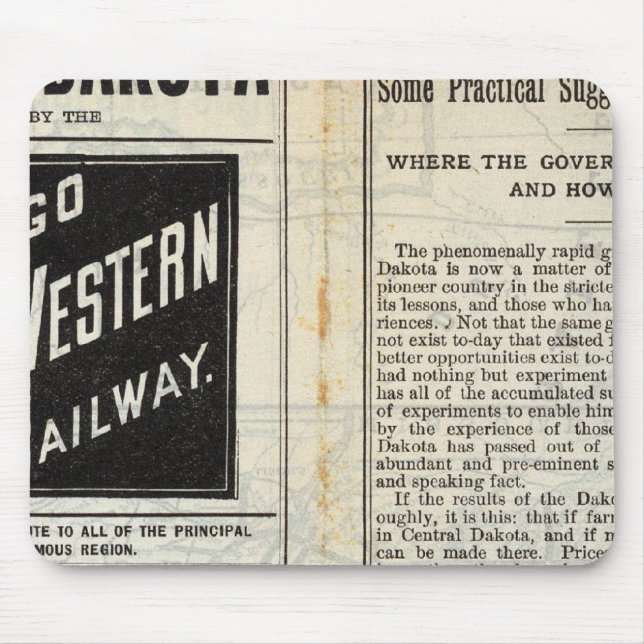 Mousepad Dakota Central (Frente)