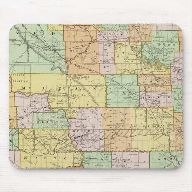 Mousepad Dakota do Norte (Frente)