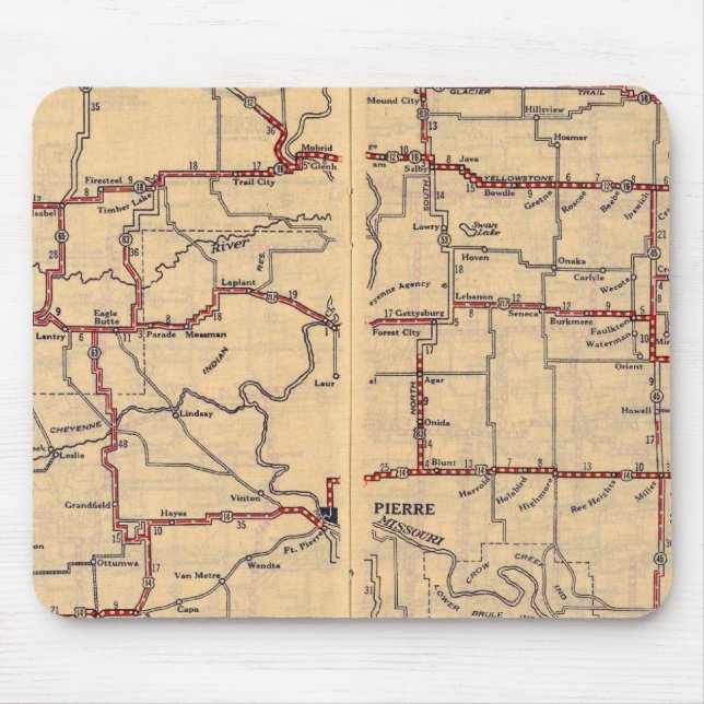 Mousepad Dakota do Sul (Frente)