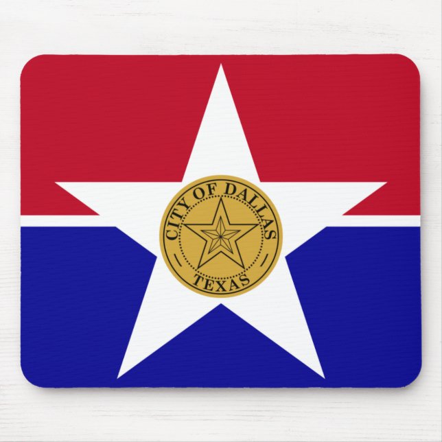 Mousepad Dallas Flag (Frente)
