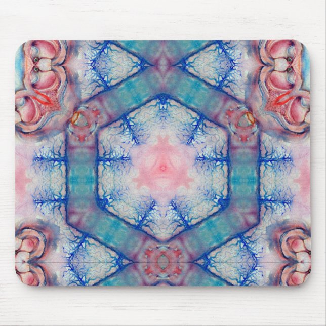 Mousepad Dama AVALON do lago, Reflexões Mágicas de Água (Frente)